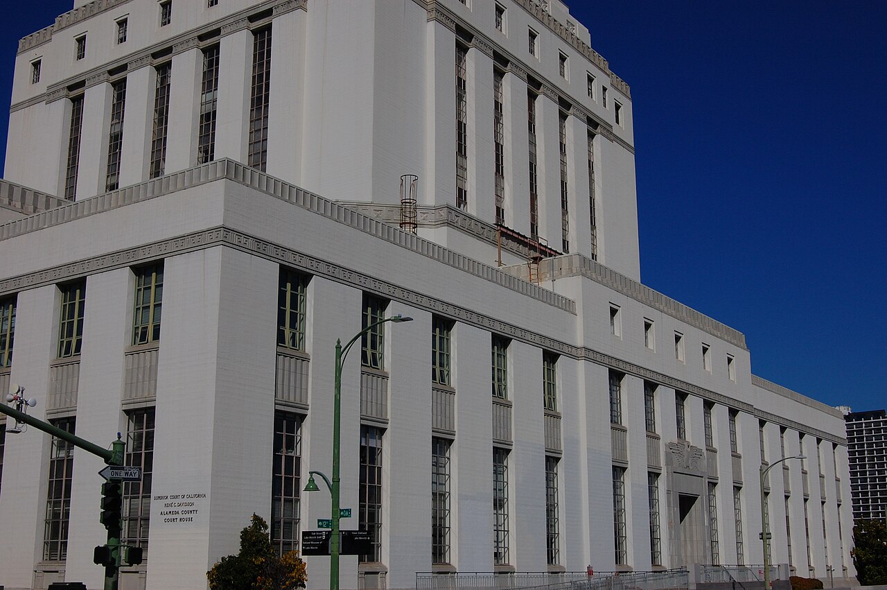 Alameda County Courthouse in Oakland, California